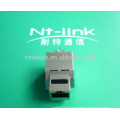 metal 90 degree RJ45 STP cat6 keystone jack for structured cabling system